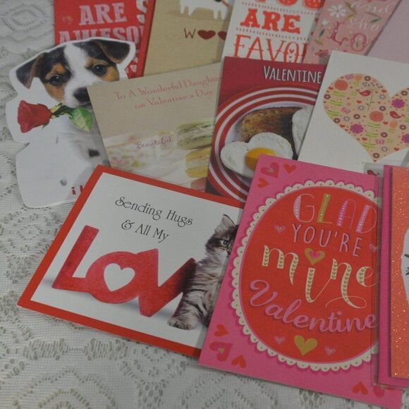Valentines Day Cards 15 Assorted Brand New with Envelopes - Picture 9 of 15